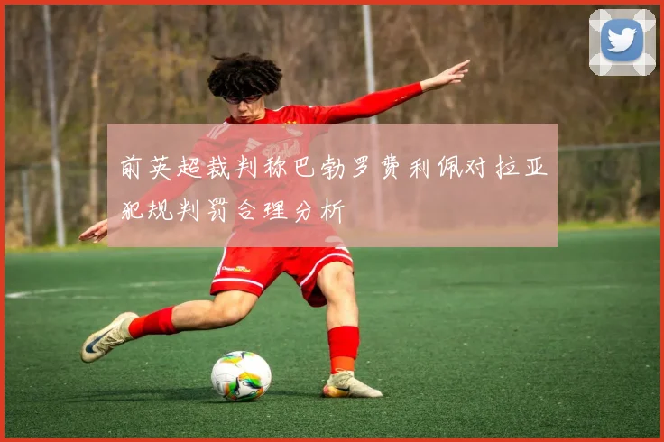 前英超裁判称巴勃罗费利佩对拉亚犯规判罚合理分析